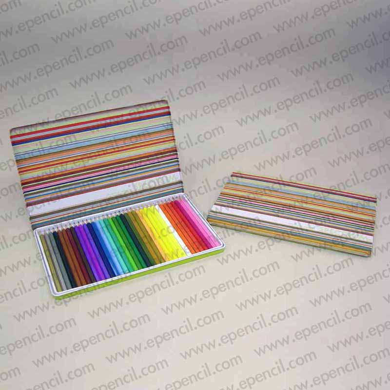 17) 36pcs Colour Pencil in Tin Box