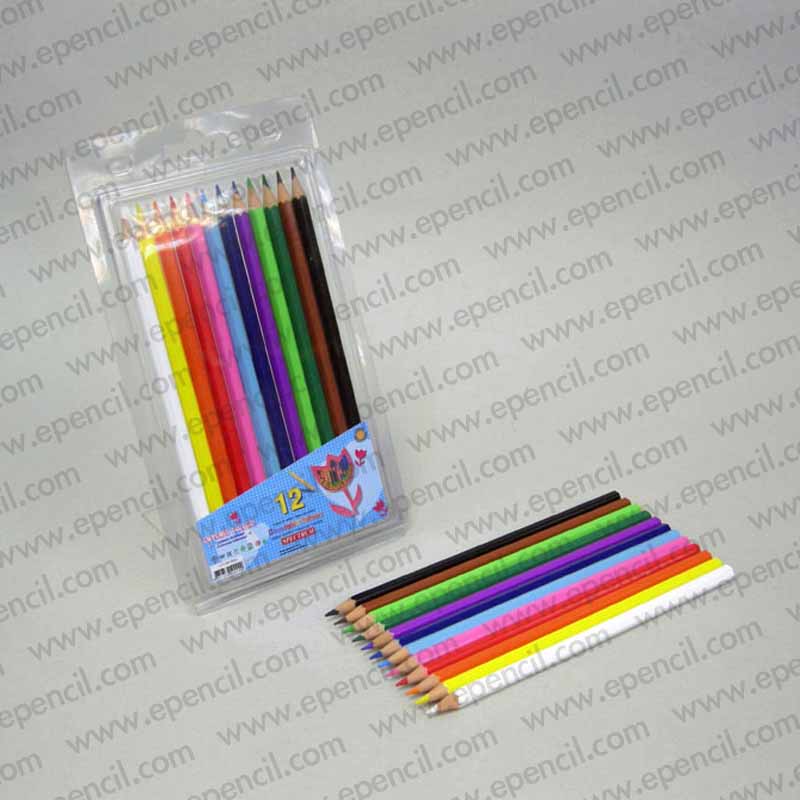 20) 12pcs Colour Pencil in Clamshell