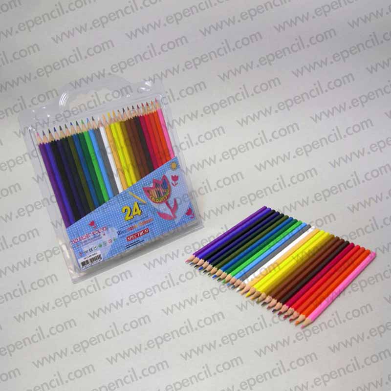 21) 24pcs Colour Pencil in Clamshell