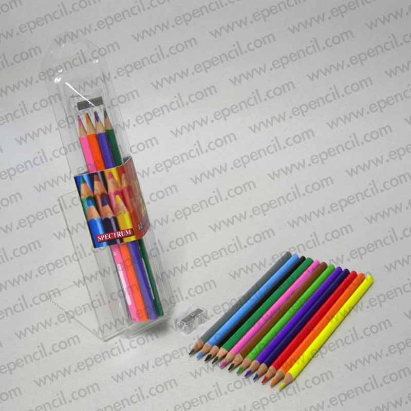 27) 12pcs Colour Pencil in Tri Clamshell