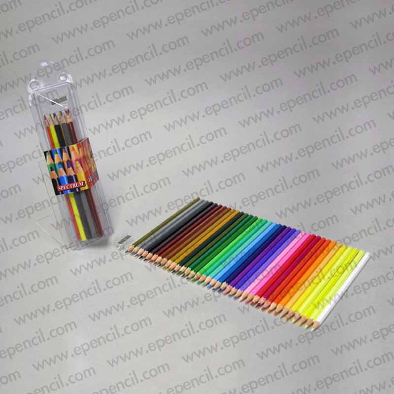 29) 36pcs Colour Pencil in Tri Clamshell