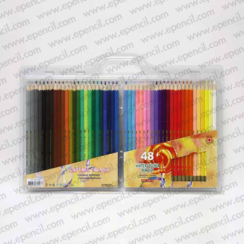 57) 48pcs Water Colour (Aqua) Pencil in Clamshell