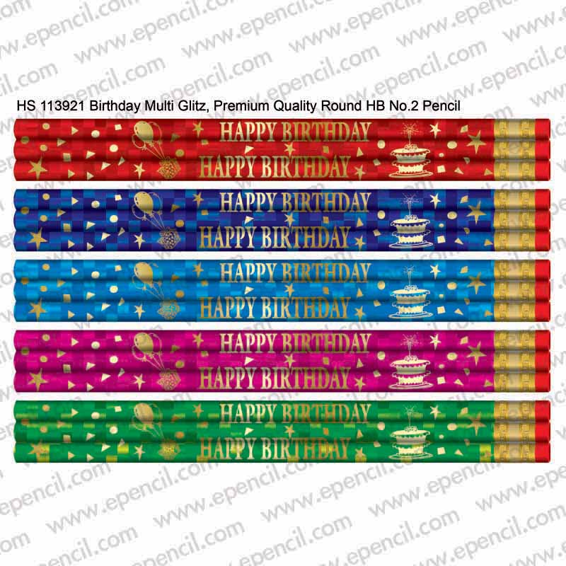 HS 113921 Birthday Multi Glitz