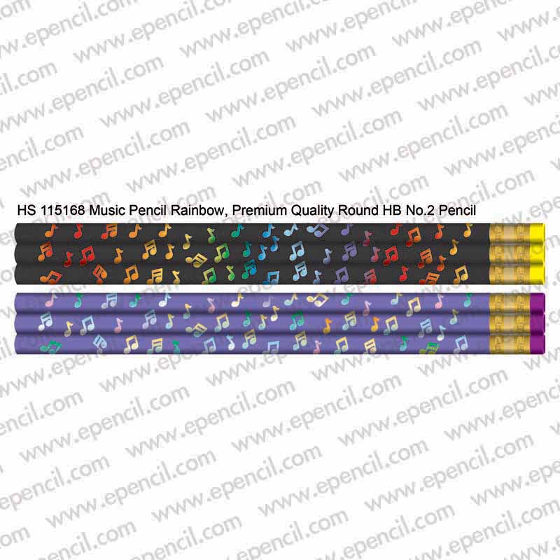 HS 115168 Music Pencil Rainbow