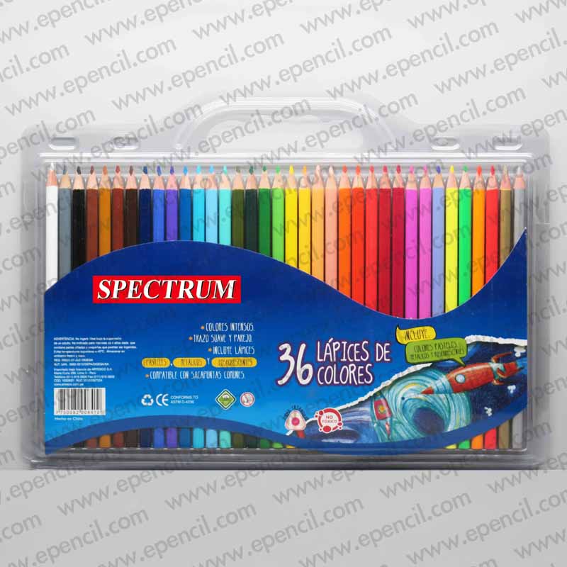 158) 36pcs Colour Pencil in Clamshell