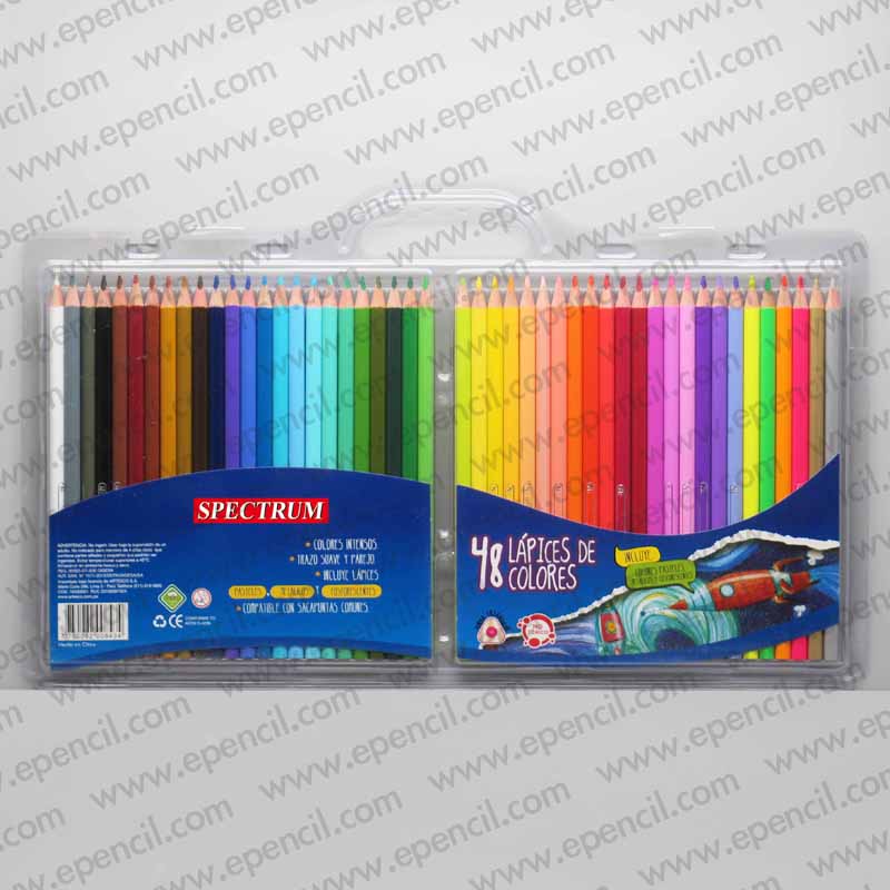 159) 48pcs Colour Pencil in Clamshell